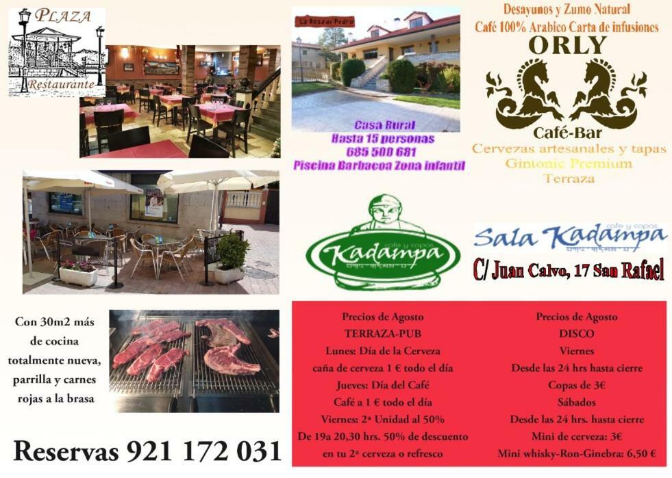 Hostal Plaza El Espinar Eksteriør bilde